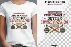 Christmas crochet png design for T-shirts Product Image 4