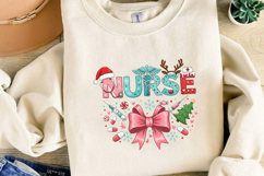 Cute Medical Holiday Sublimation, Christmas Png Product Image 3