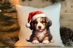 Christmas Dogs Sublimation Clipart, Christmas Dog Clipart Product Image 4