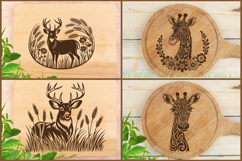 Bundle of over 100 cutting board designs, Laser SVG files Product Image 5