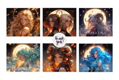 Astrology Mouse Pad Sublimation Bundle, Zodiac Sublimation Product Image 4