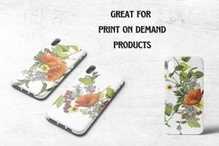 Vintage Watercolor Flowers Product Image 4