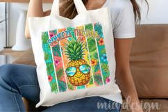 Squeeze The Day PNG Tropical Pineapple Summer Sublimation Product Image 4