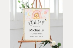 Baby Shower Welcome Template 59 Product Image 4
