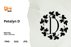 Petalyn Monogram Product Image 1