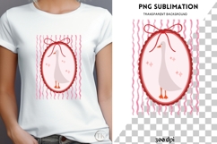 Funny pink goose png design for T-shirts Product Image 4
