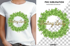 Lucky Patrick clipart png design for T-shirts Product Image 4