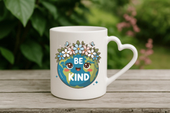 Be kind PNG Sublimation | Earth Day PNG Design Product Image 4