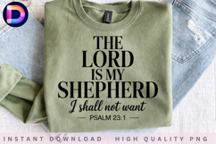 The Lord Is My Shepherd I Shall Not Want Psalm 23:1 Product Image 4