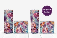 Gemstones Tumbler Sublimation, Crystals Tumbler Wrap Designs Product Image 4