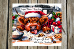 Christmas baking | 4 funny xmas Sublimation Tumbler designs Product Image 5