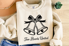 Two hearts United Svg | Christmas svg | Shirt Svg Product Image 5