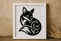 Elegant Fox Silhouette SVG Product Image 1