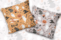 Seamless Halloween Digital Paper, Cute Pattern Design Product Image 4