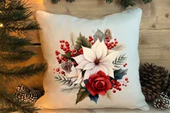 Fairy Christmas Sublimation Clipart, Fairy Christmas PNG Product Image 4