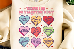 Things I Do On Valentine's Day SVG PNG, Valentine's Day PNG Product Image 2