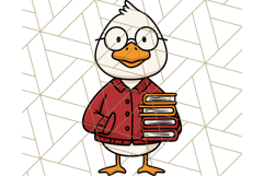 Goose Occupation Clipart PNG, Cute Job-Themed Graphics Product Image 4