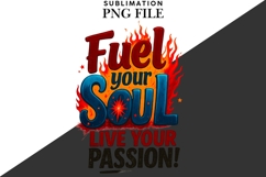 Fuel your soul design for T-shirts Product Image 2