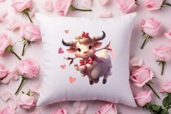 Adorable Animals Cupid Valentine Clipart sublimation Product Image 4