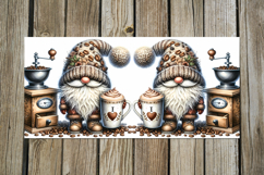 Coffee Gnome | 4 Watercolor Mug sublimation designs PLUS Product Image 4