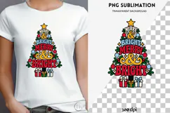 Christmas phrases png design for T-shirts Product Image 4