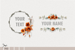 Floral autumn frames Product Image 4