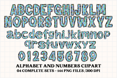 Back to School Alphabet png, letters doodle, school clipart Product Image 4