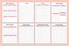 Women CEO Organizer Canva templates Product Image 4