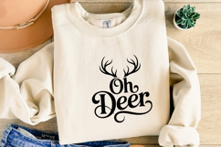Oh Deer Svg | Christmas svg | Shirt Svg Product Image 4