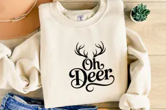 Oh Deer Svg | Christmas svg | Shirt Svg Product Image 4