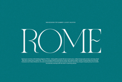 Heatwave - Elegant &amp; Wavy Serif Product Image 4