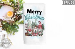 Merry Christmas Kitchen Towel - Christmas Towel Design Product Image 1