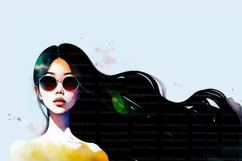 Asian art 10 PNG, Asian art print, Korean wall art Product Image 4