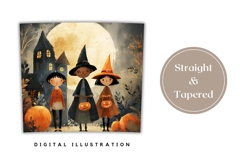 Kids Tumbler Wrap, Halloween Tumbler Design, Fantasy Tumbler Product Image 4