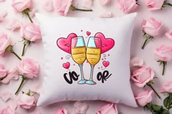 Valentine Vintage Love Clipart, Christmas Clipart Product Image 4