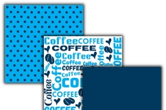coffee digital papers, Coffee pattern, Coffee printables. Product Image 3