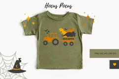Halloween Dinosaur SVG - Split Monogram SVG, Hocus Pocus SVG Product Image 5