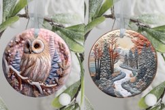 3d Christmas ornament png, 3d Christmas sublimation Product Image 4