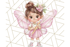 Bookish Fairy PNG Clipart, Whimsical Reading Elements Png Product Image 4