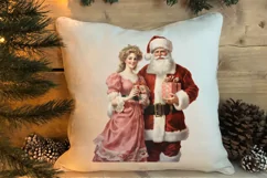 Vintage Christmas Clipart, Vintage Christmas Clipart Product Image 4