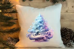 Pink Christmas Fairy Clipart Sublimation, Fairy Christmas Product Image 4