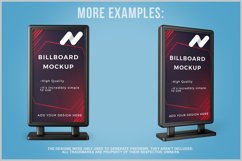Billboard Advertising Display Stand Mockup PSD Product Image 4