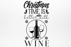 Christmas Wine SVG Product Image 4