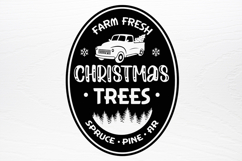 Farmhouse Christmas Sign SVG Product Image 4