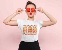 Cute Valentine Cupid Png Retro Valentine Shirt Preppy Desig Product Image 2