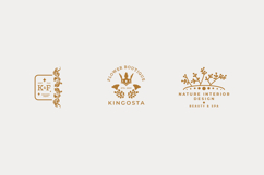 Elegant Feminine Botanical Branding Logo Kit Product Image 8