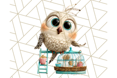 Pet Shop Clipart, Cute Big Eyed Animals, Kawaii Pets PNG Product Image 4