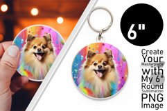 Doggie Delights Unleashed: Sublimation Circle Creations Product Image 1