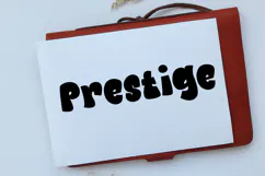 Solid Accent Font Display Product Image 4