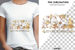 String cheese goose png design for T-shirts Product Image 4